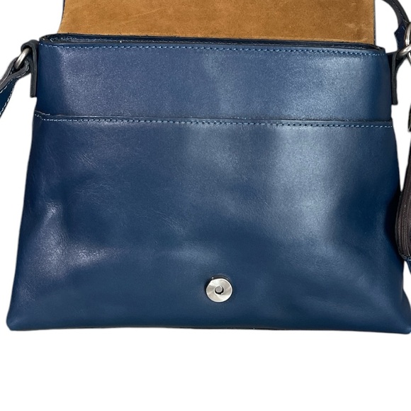 Patricia Nash Mili Leather Medium Flap Crossbody w/ Coin Pouch 0107 - Picture 10 of 13